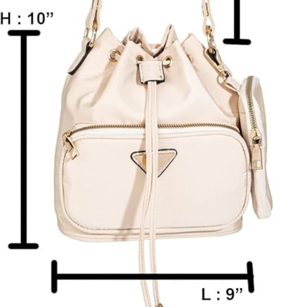 Women fashion mini bucket bag
